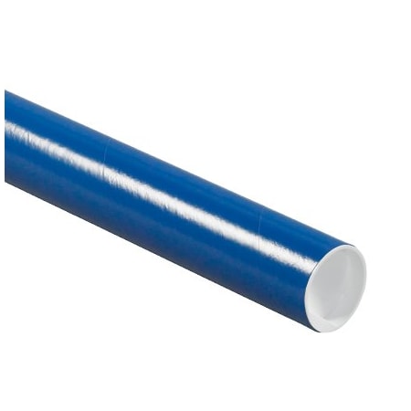 Bsc Preferred 2 x 9'' Blue Tubes with Caps, 50PK BUY00014759